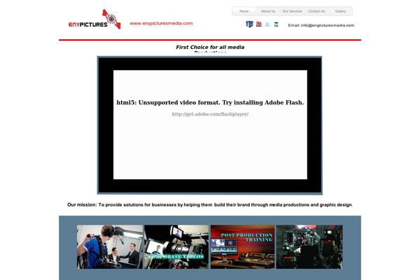 Invicta theme site design template sample