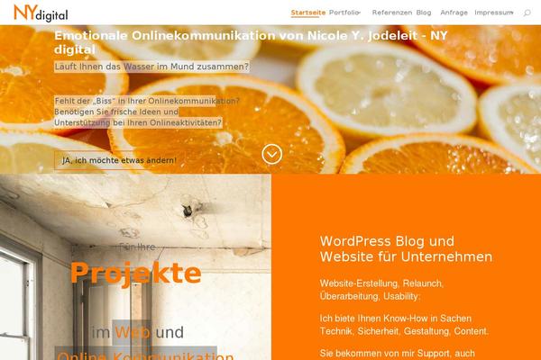 Divichild theme site design template sample