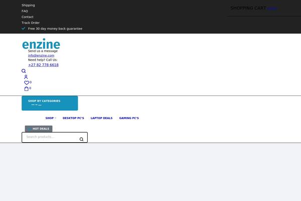 enzine.com site used Technocy