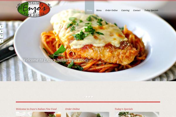 White Rock theme site design template sample