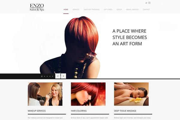 Lucidpress theme site design template sample