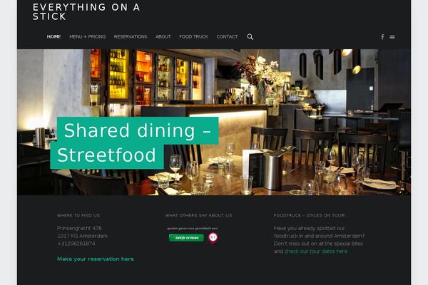 Auberge theme site design template sample