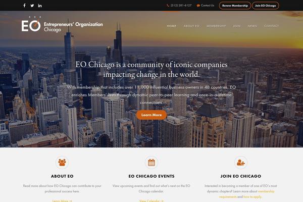Churchope theme site design template sample
