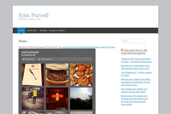 Expound theme site design template sample