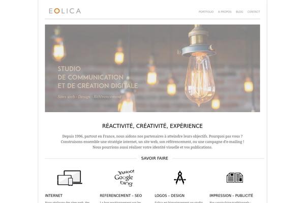 Wpex Adapt theme site design template sample