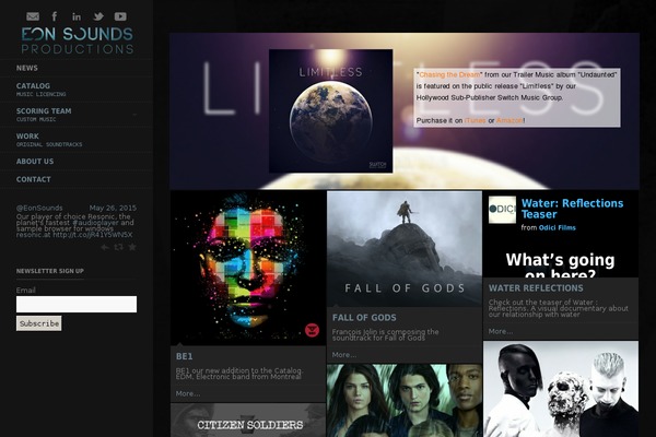 Division theme site design template sample