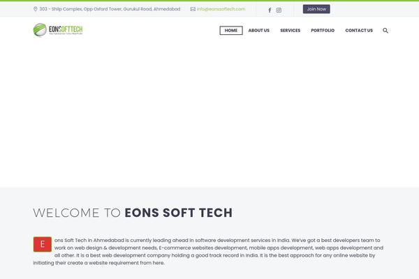 Thegem-child theme site design template sample