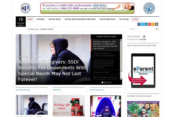 Site using Blog Designer plugin