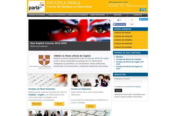 eparla.com site used Arras Theme