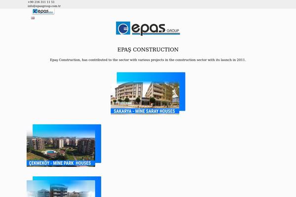 Impreza theme site design template sample