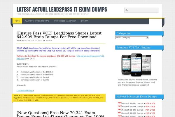 Living Journal theme site design template sample