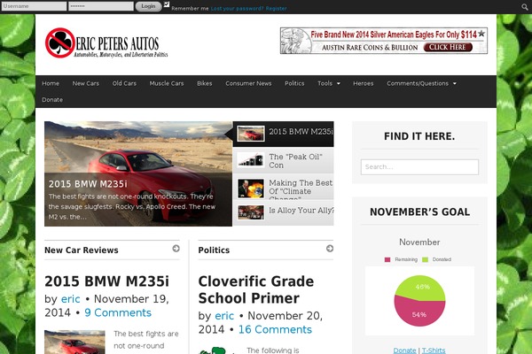 Magazine Premium theme site design template sample