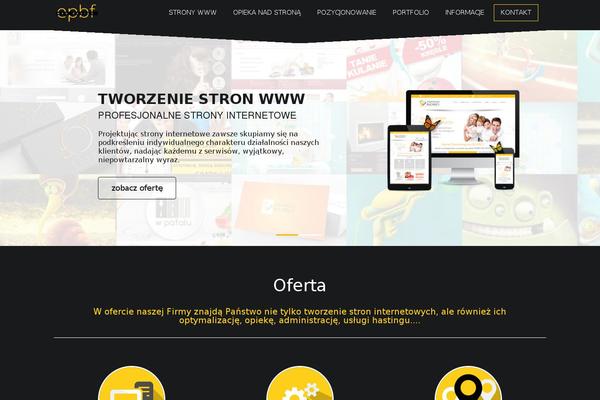 Site using Pricing Table plugin