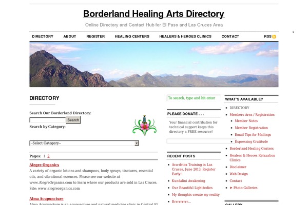Site using Business-directory plugin