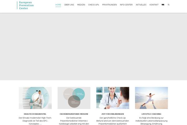 Dante Child Theme theme site design template sample