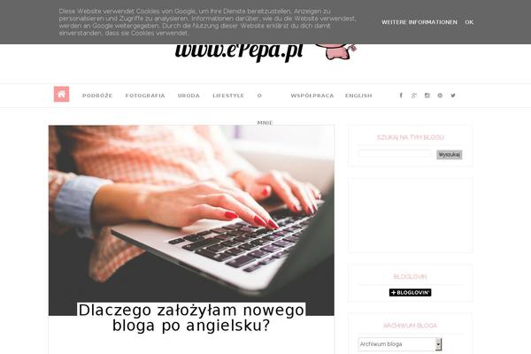 Sastro theme site design template sample
