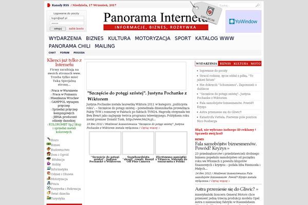 Site using Rotating Posts plugin