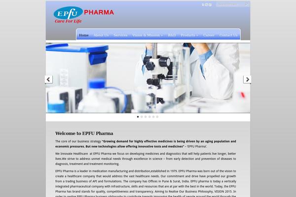 Chameleon theme site design template sample