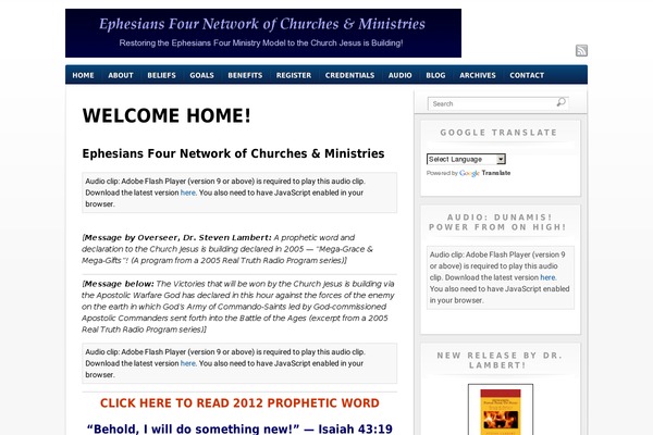 WhiteHouse theme site design template sample