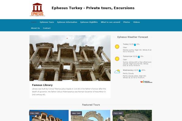 Expedition theme site design template sample