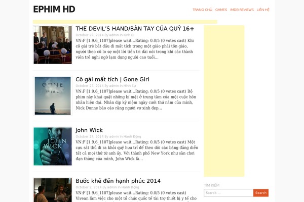 BlogPress theme site design template sample