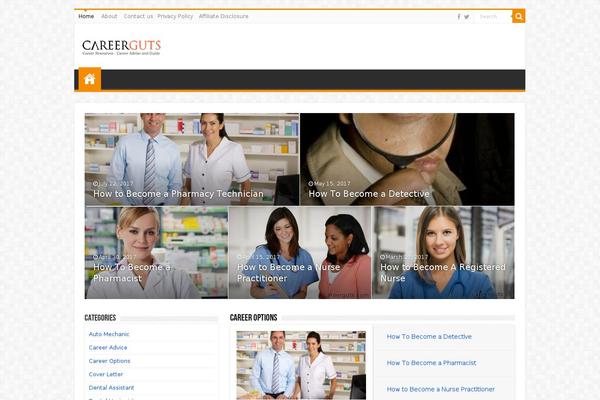 Site using Themedy-visual-designer plugin