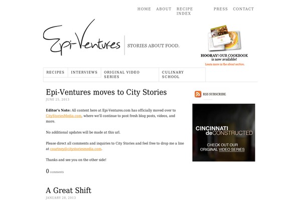 Thesis 1.8 theme site design template sample