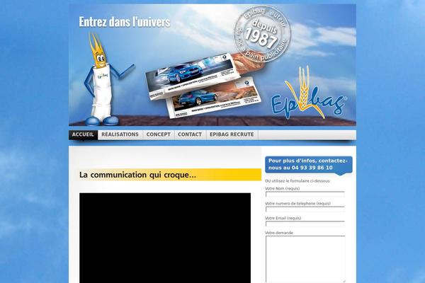 Mystique theme site design template sample