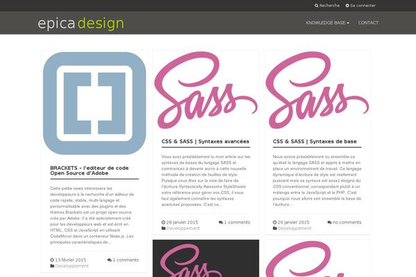 Bam theme site design template sample