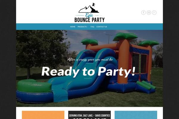 epicbounceparty.com site used Flatsome