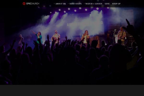 Scroller theme site design template sample