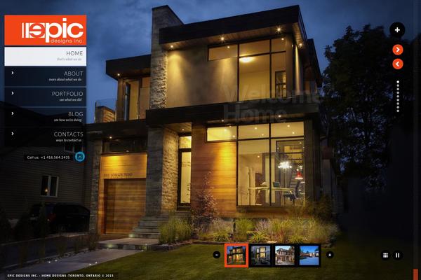 Kaleido theme site design template sample