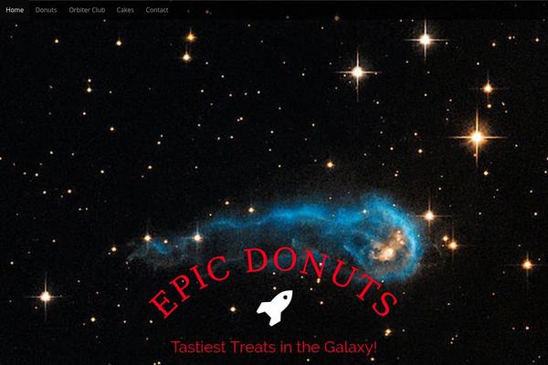 epicdonuts.biz site used Arcade Basic