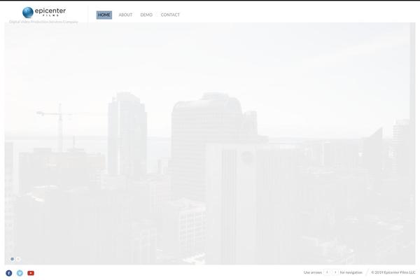 Fluxus theme site design template sample