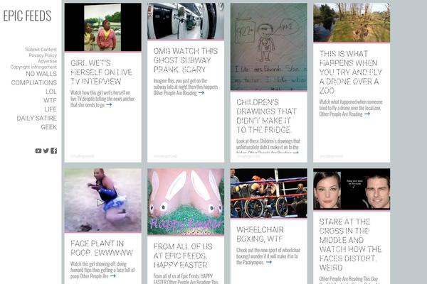 Ubergrid theme site design template sample