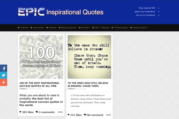 ExtraGrid theme websites examples