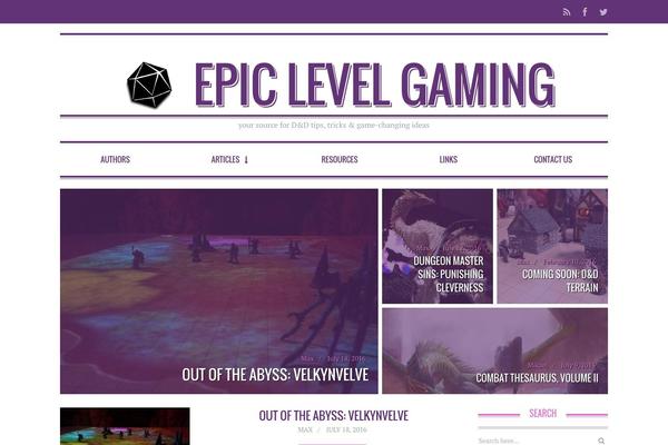OldPaper theme site design template sample