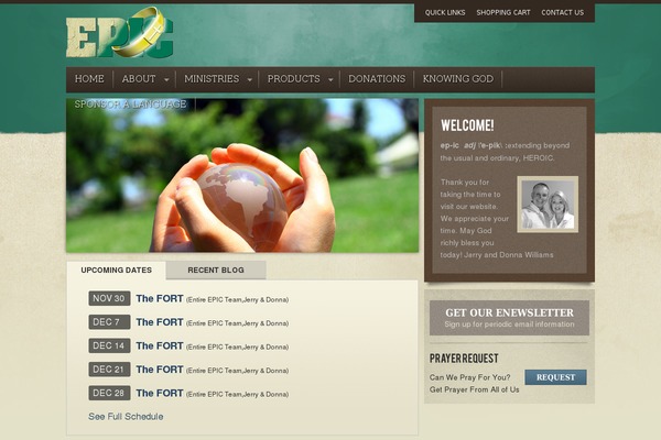 Light of Peace theme site design template sample