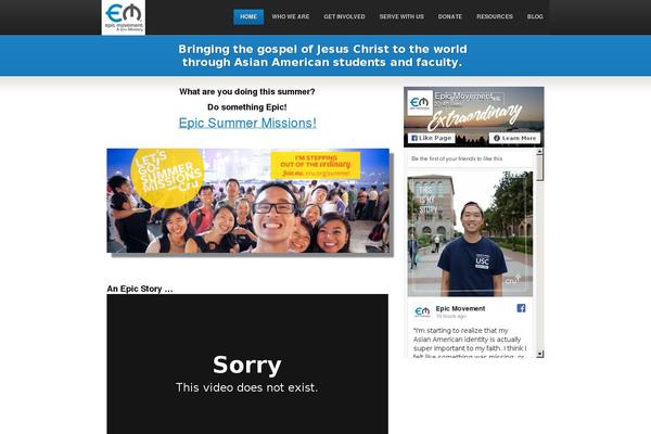 epicmovement.com site used Cru