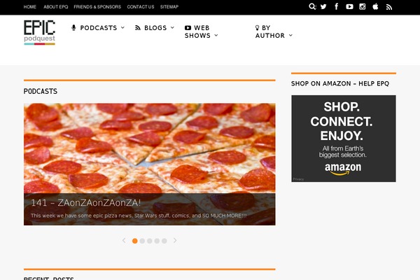 Magazine theme site design template sample