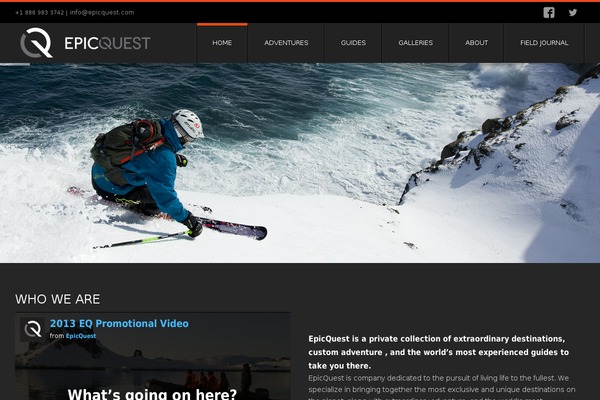 epicquest.com site used Steelpress