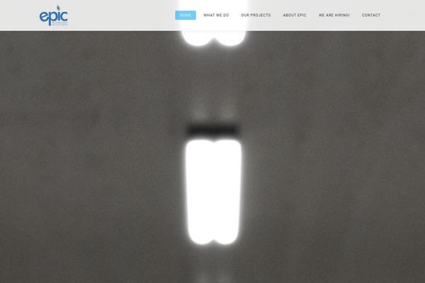 Ark theme site design template sample