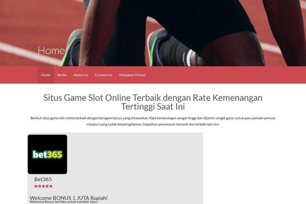 Activation theme site design template sample