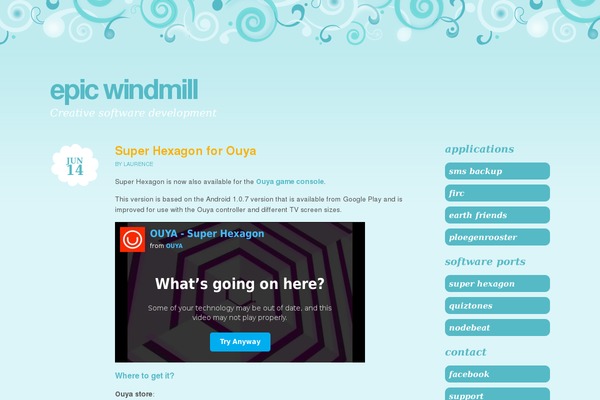 epicwindmill.com site used Brand New Day