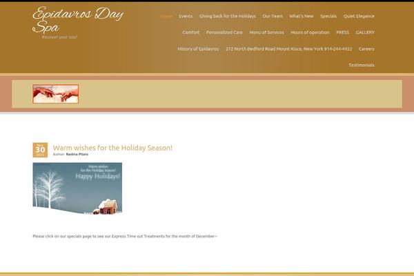 Encounters Lite theme site design template sample