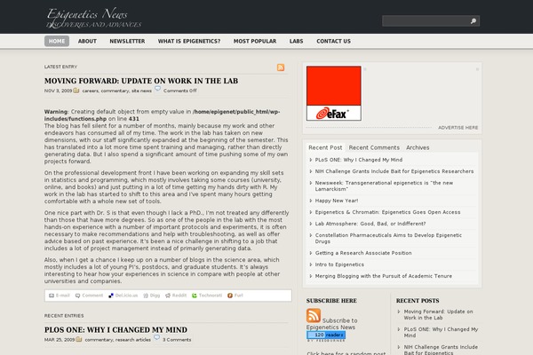 Daily Press theme site design template sample