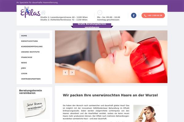 MentalPress theme site design template sample