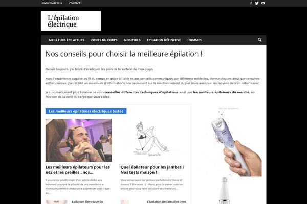 NewsMag theme site design template sample