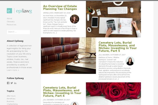 Thesis 1.8 theme site design template sample