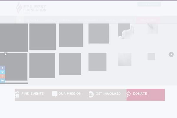Charity theme site design template sample